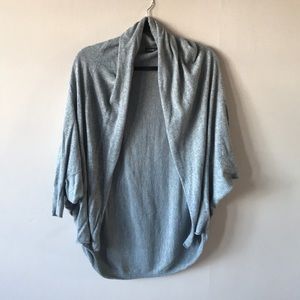 Gray cardigan